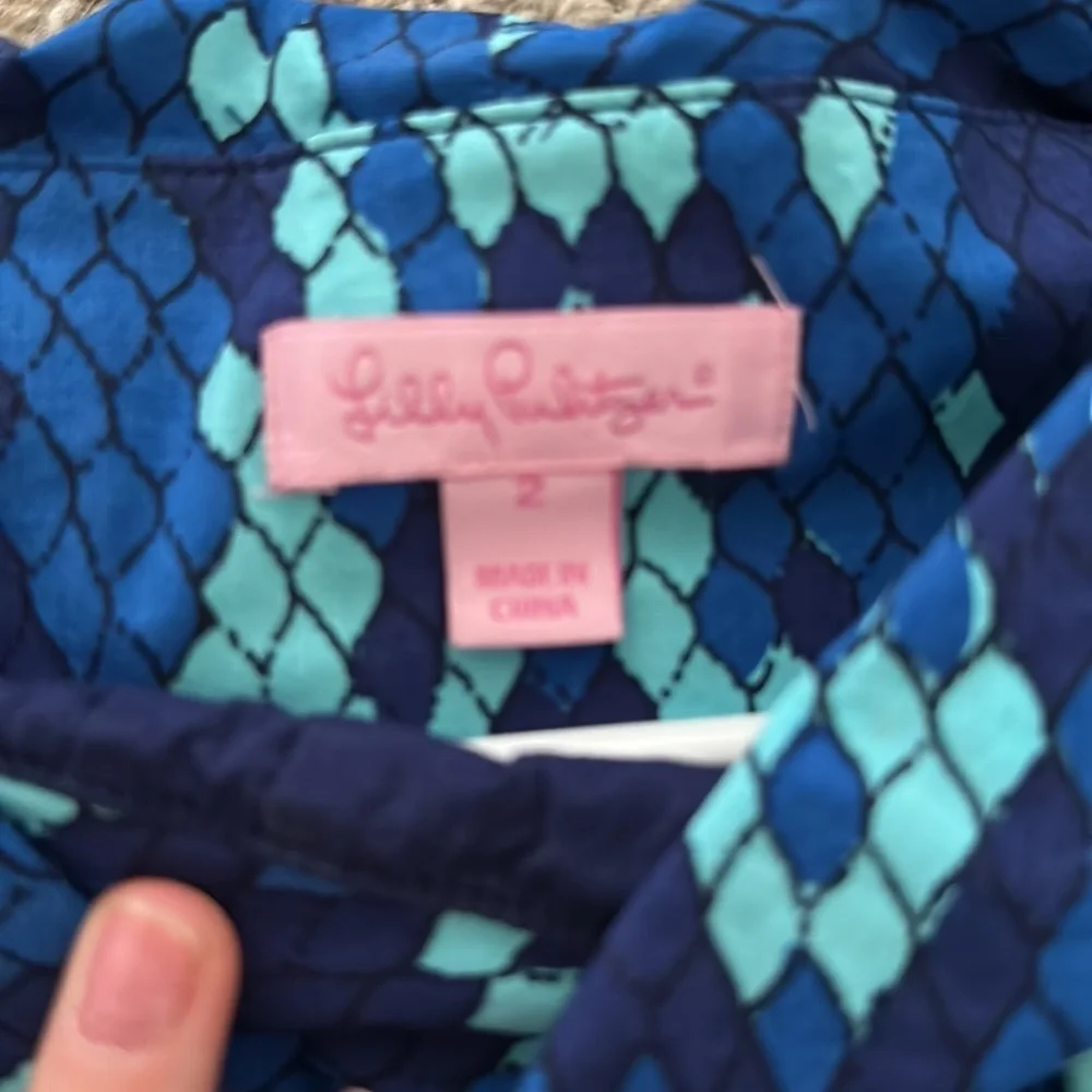 Lilly Pulitzer Mermaid Scales Dress
